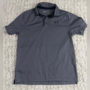 Under Armour Gray Polo Shirt